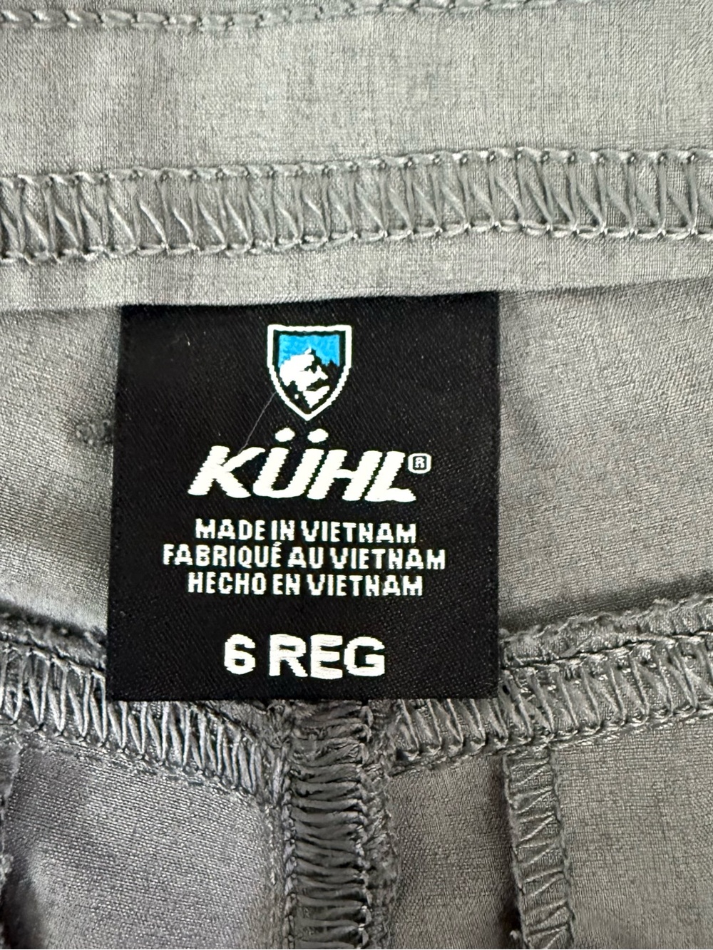 Kuhl Freeflex Roll-Up Pants Women’s 6 Gray Cargo Hiking Travel Pants - Picture 4 of 8